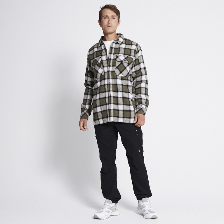 Lined flannel shirt "Rutvik Flanell" Check 3